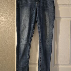 Seven7 Women's Skinny Jeans in Deep Blue